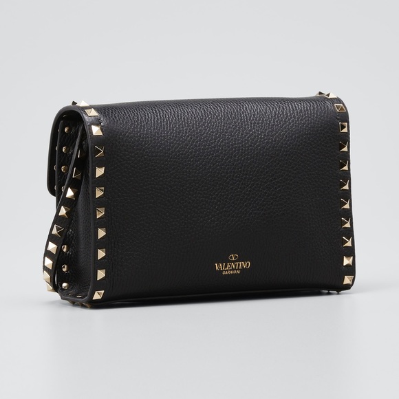 Valentino rockstud shoulder crossbody medium bag - Picture 12 of 13